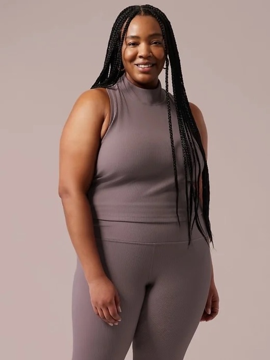 Athleta Tops - ALICIA KEYS x ATHLETA + KEYS Rib Crop Tank